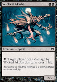 Wicked Akuba - Champions of Kamigawa