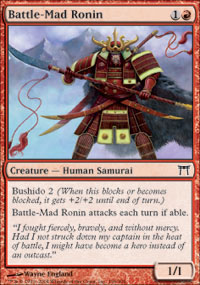 Battle-Mad Ronin - Champions of Kamigawa