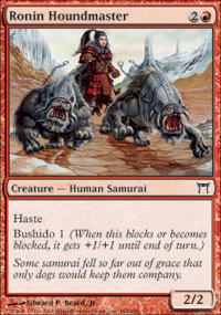 Ronin Houndmaster - Champions of Kamigawa