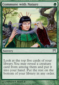 Commune with Nature - Champions of Kamigawa