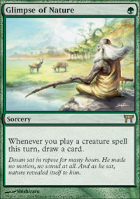 Glimpse of Nature - Champions of Kamigawa