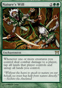 Nature's Will - Champions of Kamigawa