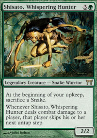 Shisato, Whispering Hunter - Champions of Kamigawa