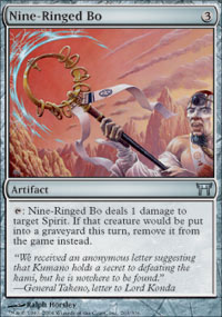 Nine-Ringed Bo - Champions of Kamigawa