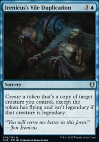 Irenicus's Vile Duplication - Commander Legends: Battle for Baldur's Gate
