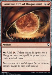 Carnelian Orb of Dragonkind - Commander Legends: Battle for Baldur's Gate