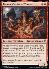 Livaan, Cultist of Tiamat 1 - Commander Legends: Battle for Baldur's Gate