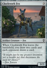 Clockwork Fox - Commander Legends: Battle for Baldur's Gate