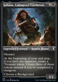 Safana, Calimport Cutthroat 3 - Commander Legends: Battle for Baldur's Gate