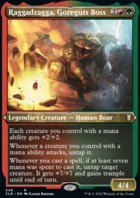 Raggadragga, Goreguts Boss 3 - Commander Legends: Battle for Baldur's Gate