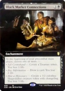 Black Market Connections - Commander Legends: Battle for Baldur's Gate