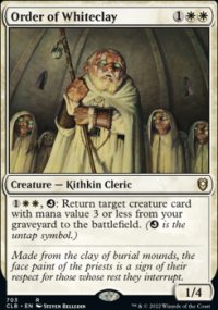 Order of Whiteclay - Commander Legends: Battle for Baldur's Gate