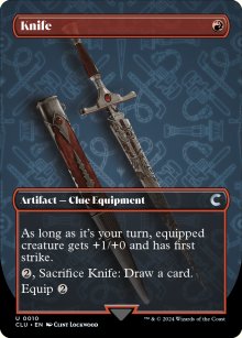 Knife - Ravnica: Clue Edition