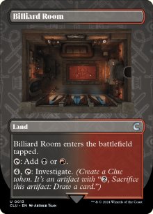 Billiard Room - Ravnica: Clue Edition