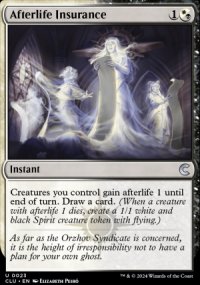Afterlife Insurance - Ravnica: Clue Edition
