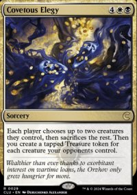 Covetous Elegy - Ravnica: Clue Edition