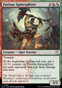 Furious Spinesplitter - Ravnica: Clue Edition