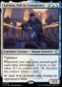 Lavinia, Foil to Conspiracy - Ravnica: Clue Edition