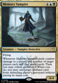Memory Vampire - Ravnica: Clue Edition