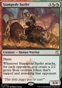 Stampede Surfer - Ravnica: Clue Edition