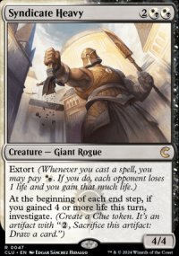 Syndicate Heavy - Ravnica: Clue Edition