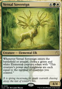 Vernal Sovereign - Ravnica: Clue Edition