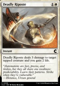 Deadly Riposte - Ravnica: Clue Edition