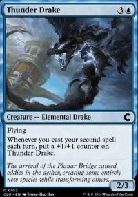 Thunder Drake - Ravnica: Clue Edition