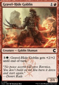 Gravel-Hide Goblin - Ravnica: Clue Edition