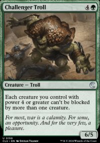 Challenger Troll - Ravnica: Clue Edition
