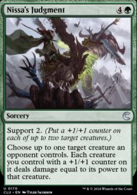 Nissa's Judgment - Ravnica: Clue Edition