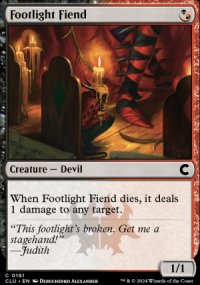 Footlight Fiend - Ravnica: Clue Edition