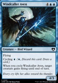Windcaller Aven - Commander Masters