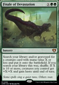 Finale of Devastation 1 - Commander Masters