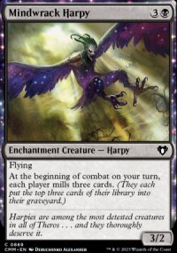 Mindwrack Harpy - Commander Masters