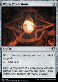 Worn Powerstone - Commander Masters
