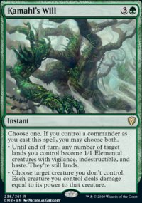 Kamahl's Will 1 - Commander Legends