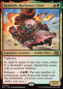 Redshift, Rocketeer Chief 1 - Aetherdrift