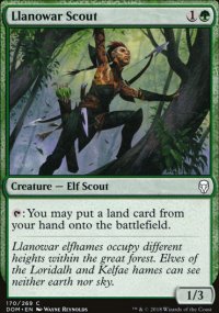 Llanowar Scout - Dominaria