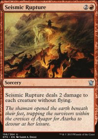 Seismic Rupture - Dragons of Tarkir