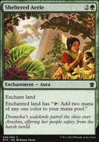 Sheltered Aerie - Dragons of Tarkir