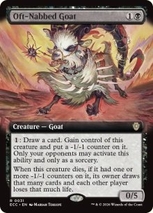 Oft-Nabbed Goat 2 - Lorwyn Eclipsed Commander Decks