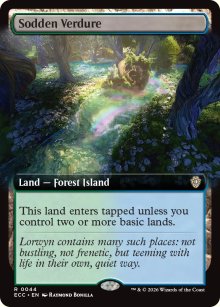 Sodden Verdure 2 - Lorwyn Eclipsed Commander Decks