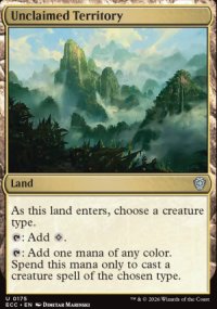 Unclaimed Territory - Lorwyn Eclipsed Commander Decks