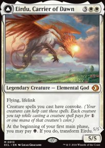 Eirdu, Carrier of Dawn 1 - Lorwyn Eclipsed