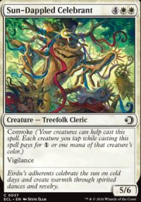 Sun-Dappled Celebrant - Lorwyn Eclipsed