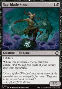 Scarblade Scout - Lorwyn Eclipsed
