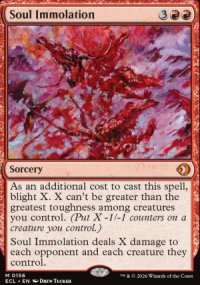 Soul Immolation 1 - Lorwyn Eclipsed