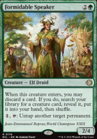 Formidable Speaker 1 - Lorwyn Eclipsed