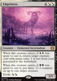 Emptiness 1 - Lorwyn Eclipsed